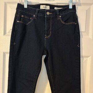 Angels Forever Young Signature Capri Jeans Women's 6 Dark Wash